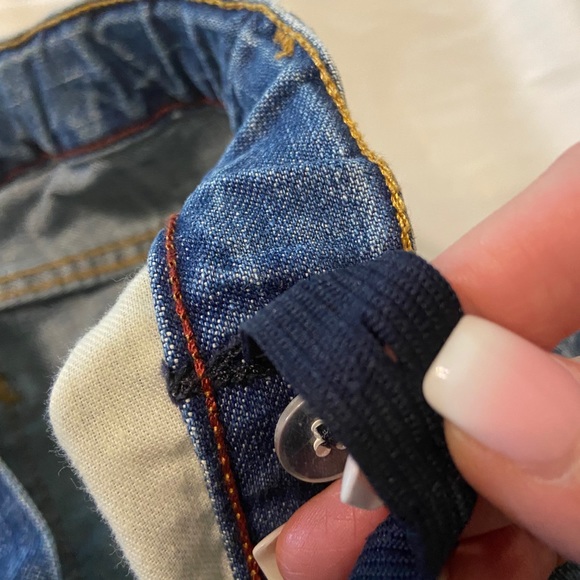 Arizona Original Relaxed Boys Jeans Size 14 Husky - Picture 4 of 8